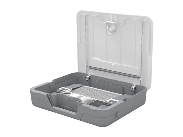 Fellowes Breyta - Notebookbæreveske - built-in notebook riser - 14" - hvit