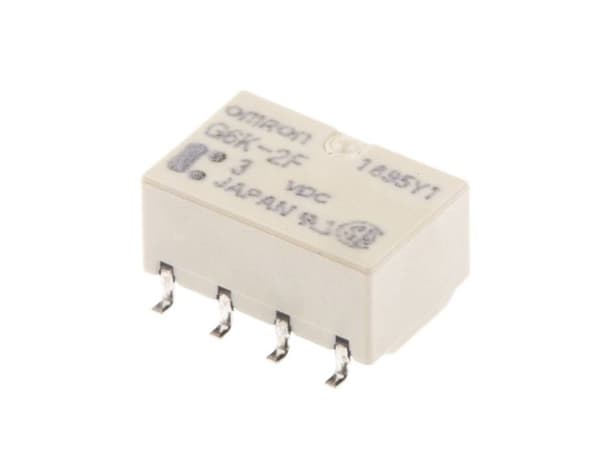 Omron G6K-2F-DC3 SMD-relä 3 V/DC 1 A, 2 växlare, 1 st