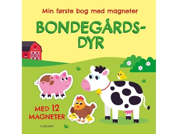 Min første magnetbok: gårdsdyr | Språk: Dansk