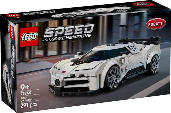 LEGO Speed Champions 77240 Bugatti Centodieci ‑hyperurheiluauto