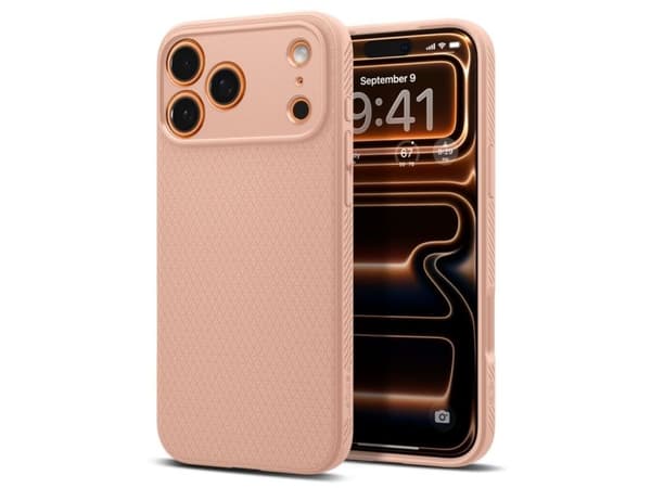 Spigen iPhone 2026 Pro Max/ 17 Pro Max Liquid Air Rose Titanium, Mobilskal, Apple