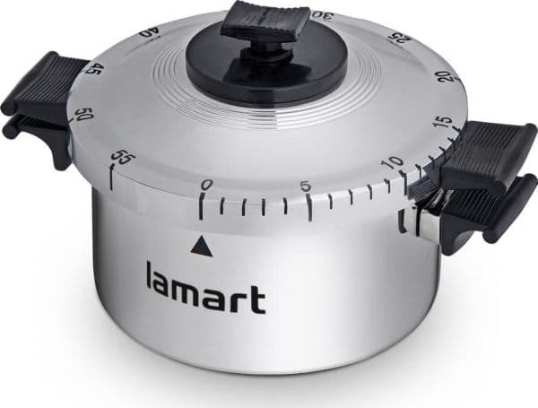Minutnik Lamart mekanisk silver (42002702)