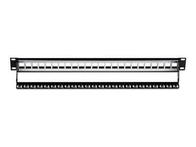 TRENDnet TC-KP24S - Patchpanel (blank) - rackmonterbar - 1U - 19" - 24 portar