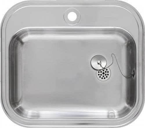 Juvel Barents handfat BK480B1 infällt med propp 48x34 cm