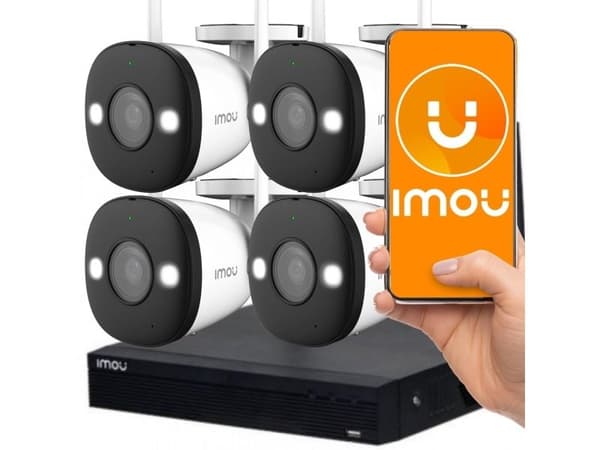Imou Wireless Security System - Portinngang + kamera(er) (802.11n)