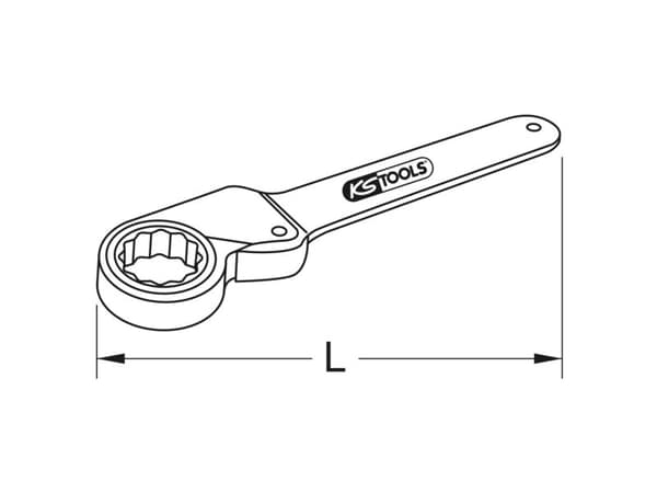 KS Tools 962.0111, 11 mm, 1 styck, 150 g