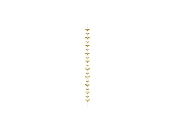 Flagermus guirlande, guld