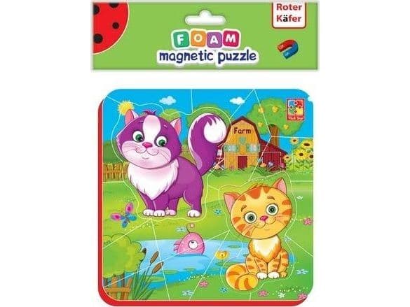 Skum magnetisk puslespill