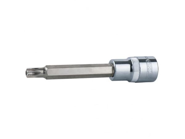 KS Tools 918.1743, Stikkontakt, 1/2", Metrisk, 1 hoder, T25, Kromvanadiumstål