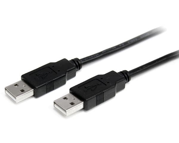 StarTech.com 1m USB 2.0 A - A kaapeli - M/M - 1m USB 2.0 aa kaapeli - USB a uros - uros kaapeli (USB2AA1M) - USB-kaapeli - USB (han) til USB (han) ...