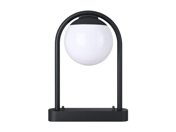 EGLO PRATA VECCHIA utomhus infälld stolpe E27 H450 svart