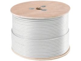 ABUS KA9000, 250 m, Koaksiaali, Valkoinen