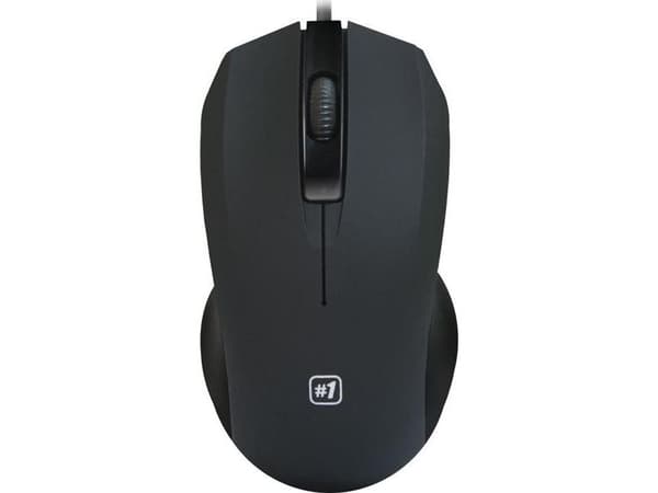 Defender MM-310 - Mus - optisk - 3 knapper - kablet - USB - svart