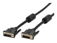 MicroConnect - DVI-kabel - dobbeltlenke - DVI-D (hann) til DVI-D (hann) - 1 m