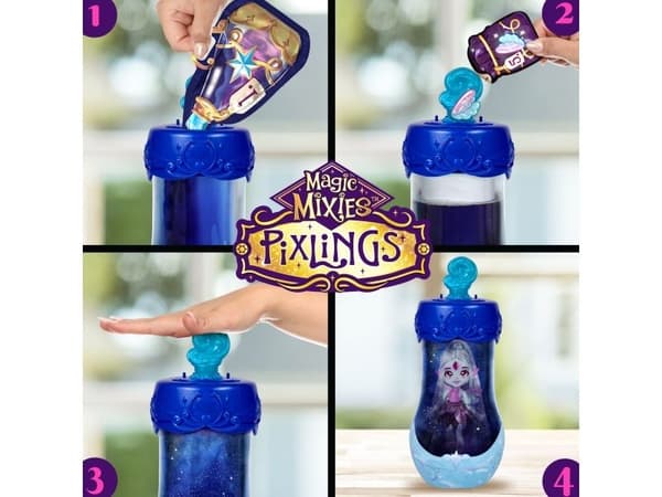 Magic Mixies Pixling Galaxy-docka, Flyt
