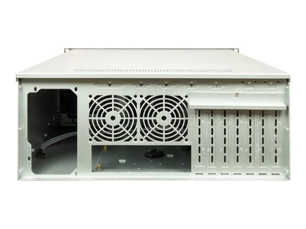 Inter-Tech 4F28 Mining - Rackmonterbar - 4U - utvidet ATX (E-ATX) - ingen strømforsyning (ATX) - USB