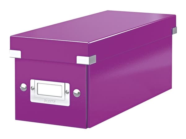 Leitz Click & Store - Förvaringsbox - lila metallic