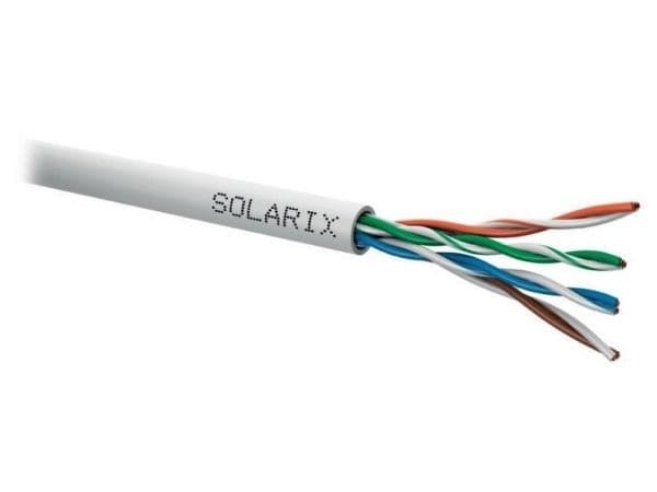 Solarix - Bulkkabel - 305 m - UTP - CAT 5e - grå