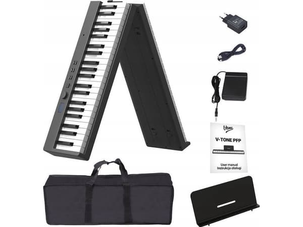 V-TONE PFP digital piano bærbar, sammenleggbart