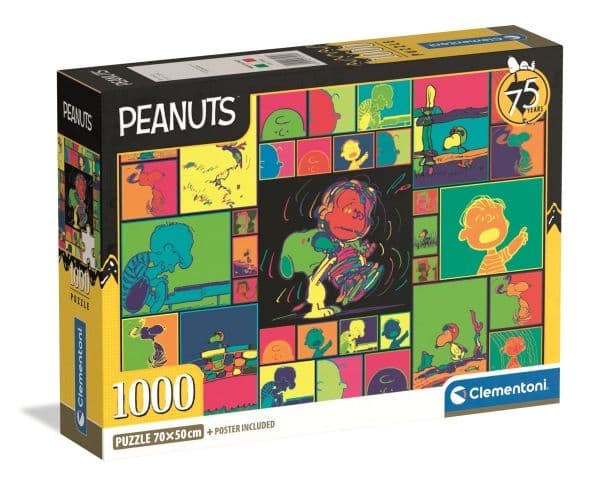 Impuls: Puslespill HQC Peanuts, 1000 brikker