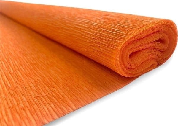 Interdruk Crepe paper No. 5 light orange (10 pcs)