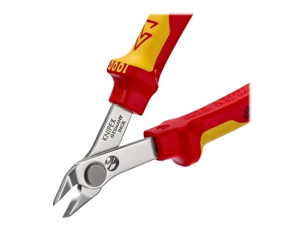KNIPEX Electronic Super Knips - Precision cutter - isolert - shear cut