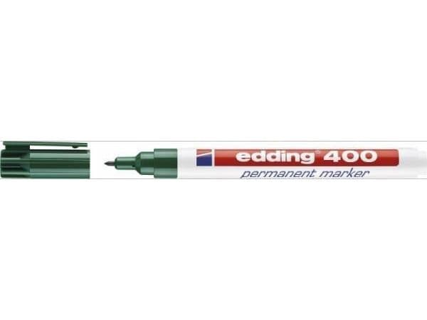 edding 400 - Markering - permanent - grön - 1 mm