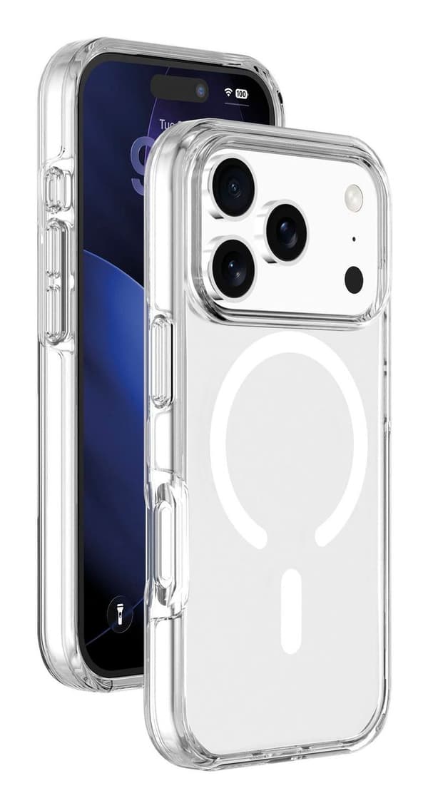 Cellularline GLOSSMAGIPH18PROT, Mobilskal, Apple, iPhone 18 Pro, 16 cm (6.3"), Transparent