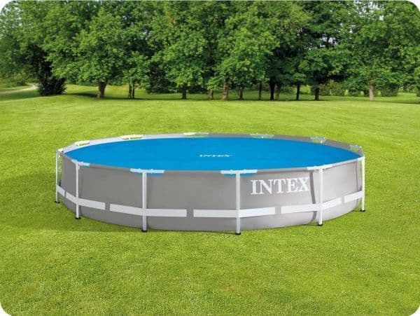 INTEX Solar Pool Cover, Fits 12' Easy Set & Frame Pools