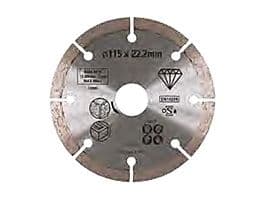Stanley segmentert diamantklinge/til tørrkapping Ø125 mm STA38107