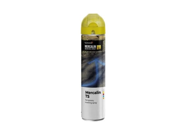 MERCALIN märkspray TS 600 ml. GUL - 2313648