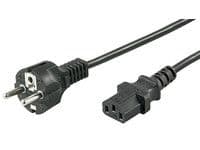 MicroConnect - Strömkabel - IEC 60320 - 10 m - svart
