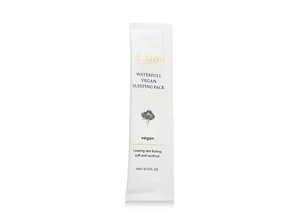 d'Alba Waterfull Vegan Sleeping Pack 12 x 4 ml
