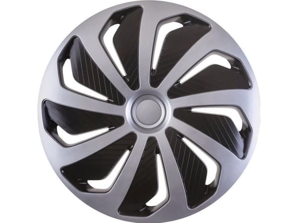 Versaco kåpor Wind silver/svart 15``, 1 st.