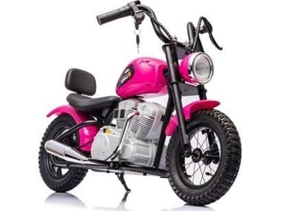 Elbil på batteri A9902 36V rosa