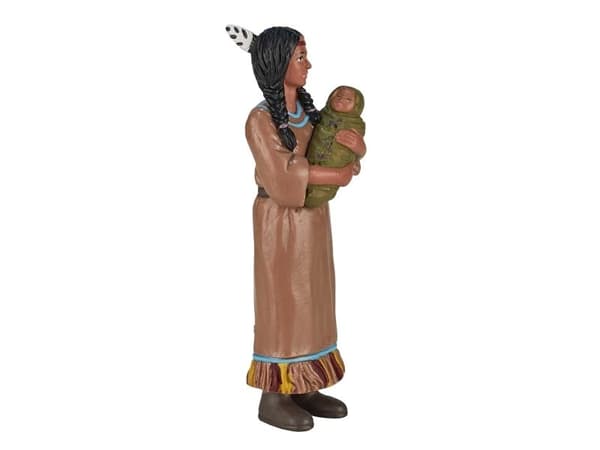 Mojo Indianer Kvinde med Baby