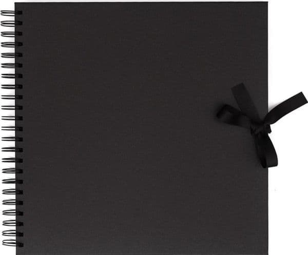 Pyntalbum 30,5x30,5 cm/40K sort