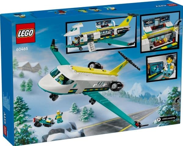 LEGO City 60465 Ambulansflygplan