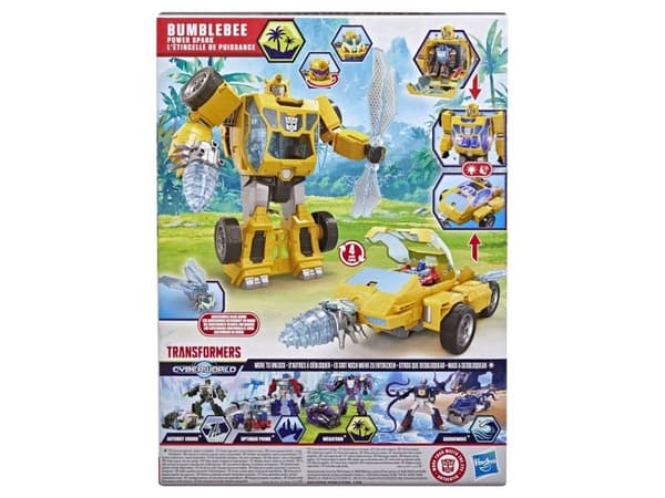 TRANSFORMERS Cyberverse figure Power spark Bumblebee 28cm