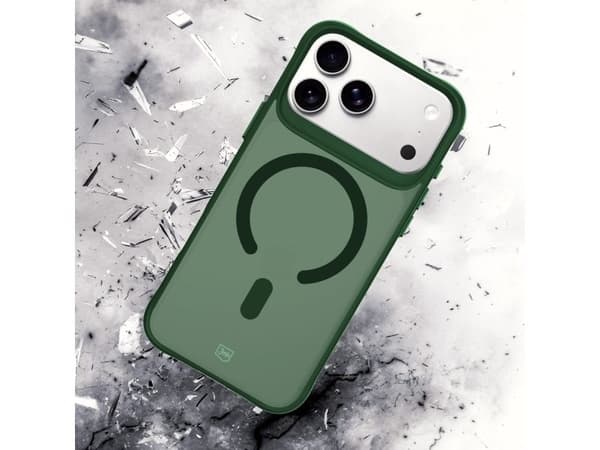 3mk Smoke MagCase til iPhone 17 Pro Max - grønn