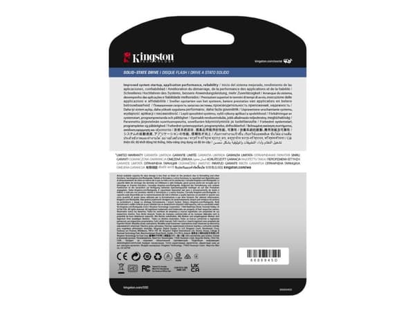Kingston DC600M - SSD - Mixed Use - 3.84 TB - intern - 2.5" - SATA 6Gb/s