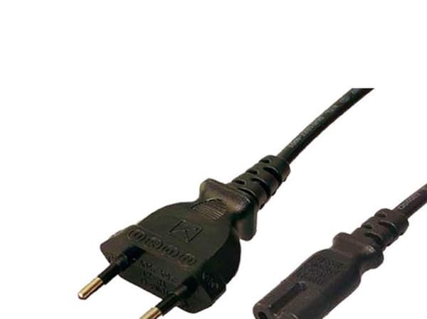 LogiLink CP092, 1,8 m, Strömkontakt typ C, C8 coupler, 250 V, 2.5 A
