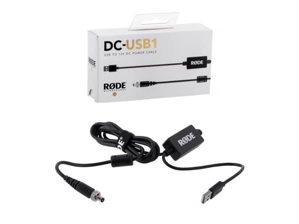 RODE DC-USB1 Virtajohto RØDECaster Pro Blackille