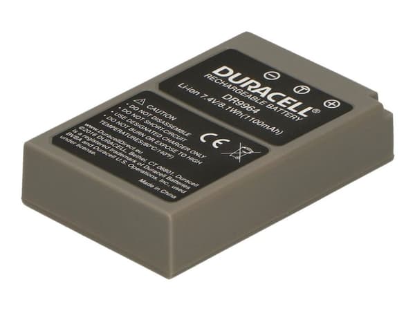 Duracell DR9964 - Batteri - Li-Ion - 1000 mAh - för Olympus PEN-F; OM-D E-M10; PEN E-P5, E-PL5, E-PL6, E-PL7, E-PL8, E-PM1, E-PM2; Stylus 1