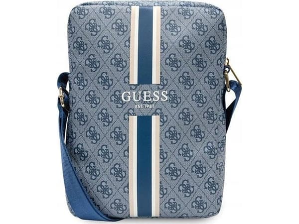 Guess surfplattafodral 4G Stripes Tablet Bag - 10" (blå)