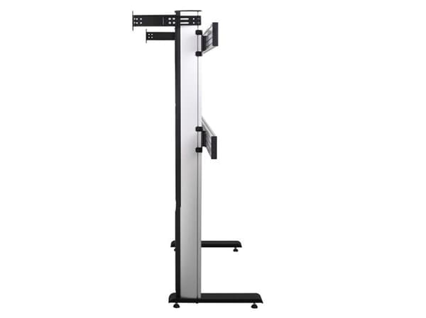 B-TECH System X BT8380-EXTV - Monteringskomponent (4 joining bars) - extension kit - stål - svart - søyle