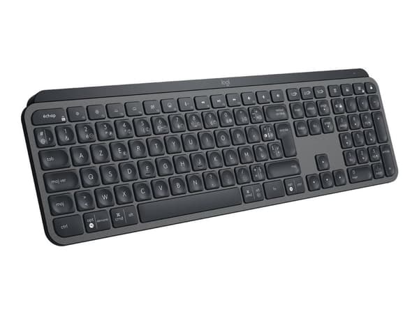 Logitech Master 920-010251, Täysikokoinen (100 %), Langaton, Bluetooth, QWERTY, Grafiitti