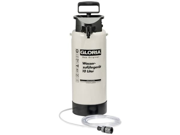 Sourcing plast tryckvattenbehållare GLORIA 10L