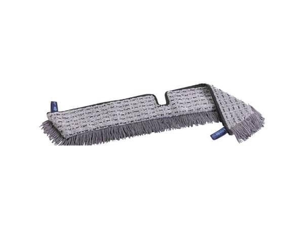Mopp, Vileda Swep Duo r-MicroCombi Pro, grå, polyester, 85 cm lommer