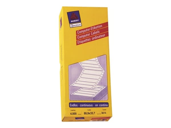 Avery Mailing Labels 114,3x48,4mm, 1000 kpl
